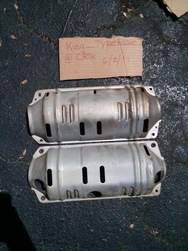 Connecticut FS 04 RSX Base Model OEM Catalytic Converter Heat Shield