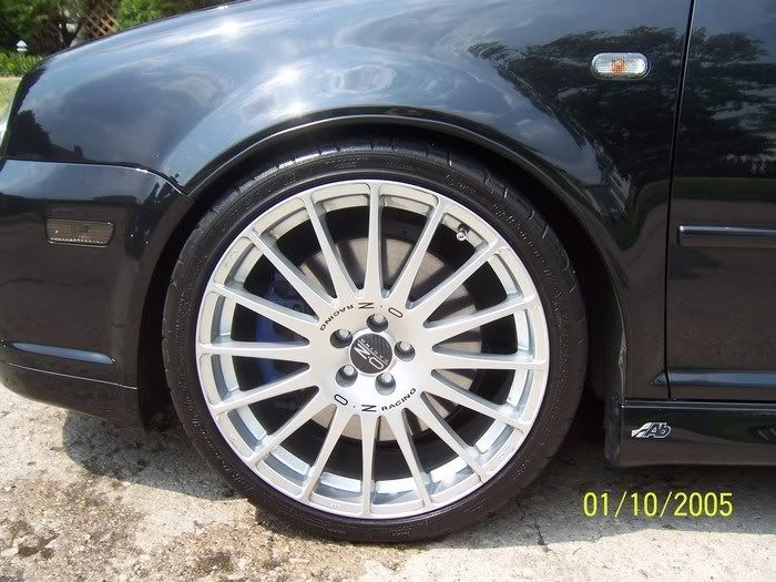 I need 1 5x100 19 OZ Superturismo GT wheel in bright silver
