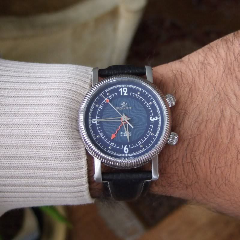 russian mechanical alarm watches