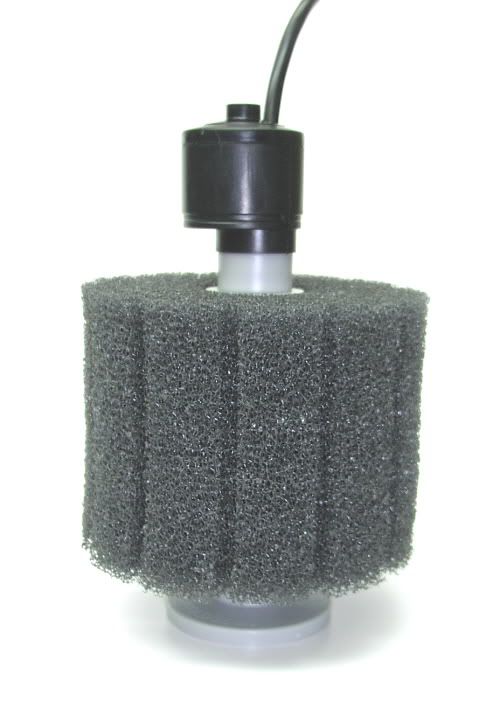 Jehmco HydroFloSponge w/ powerhead The Planted Tank Forum