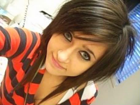 Emo hair style for girls