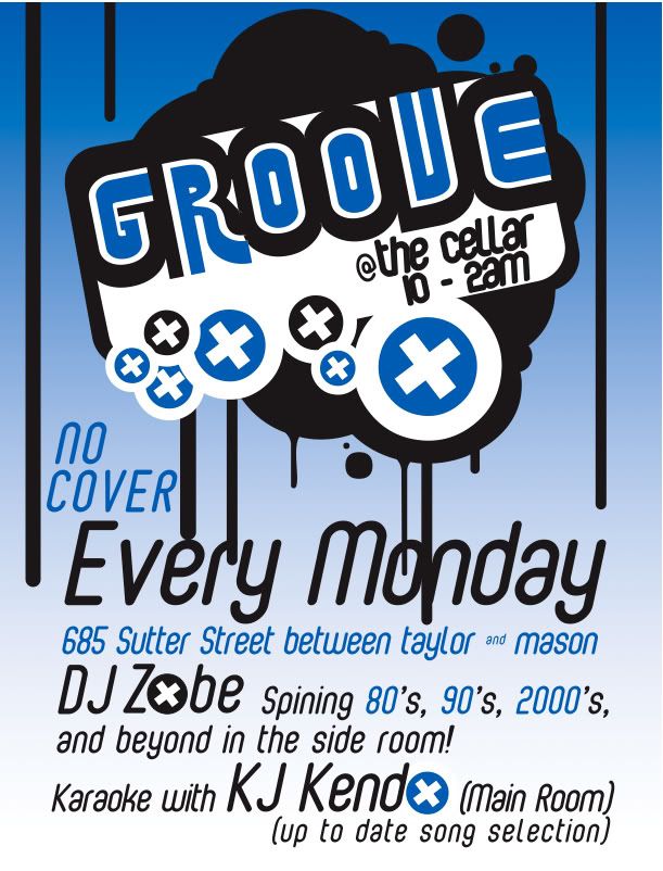Groove Monday's @ The Cellar
