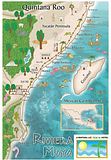 Riviera Maya Map