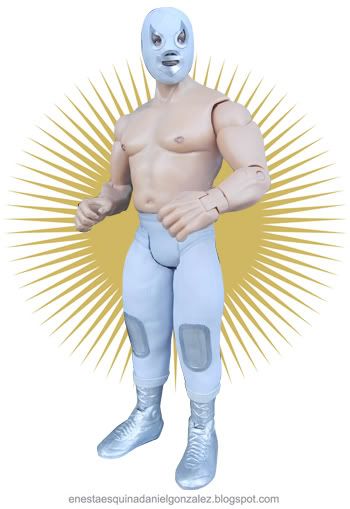 el santo lucha libre custom figure