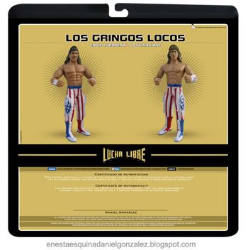 lucha libre figure,daniel gonzalez,gringos locos,aaa