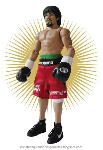 manny pacquiao,custom figure,daniel gonzalez,boxing