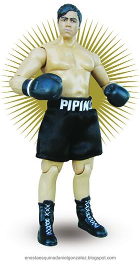 pipino cuevas figura boxeador custom