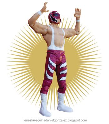 lucha libre figure figura mexico mysterio