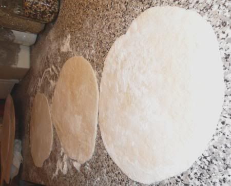 sour dough,individual pizza crust