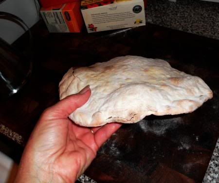 sour dough,individual pizza crust
