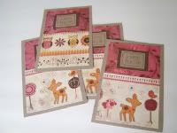 FFS:  Forest Friends "a happy hello" cards, set of 4