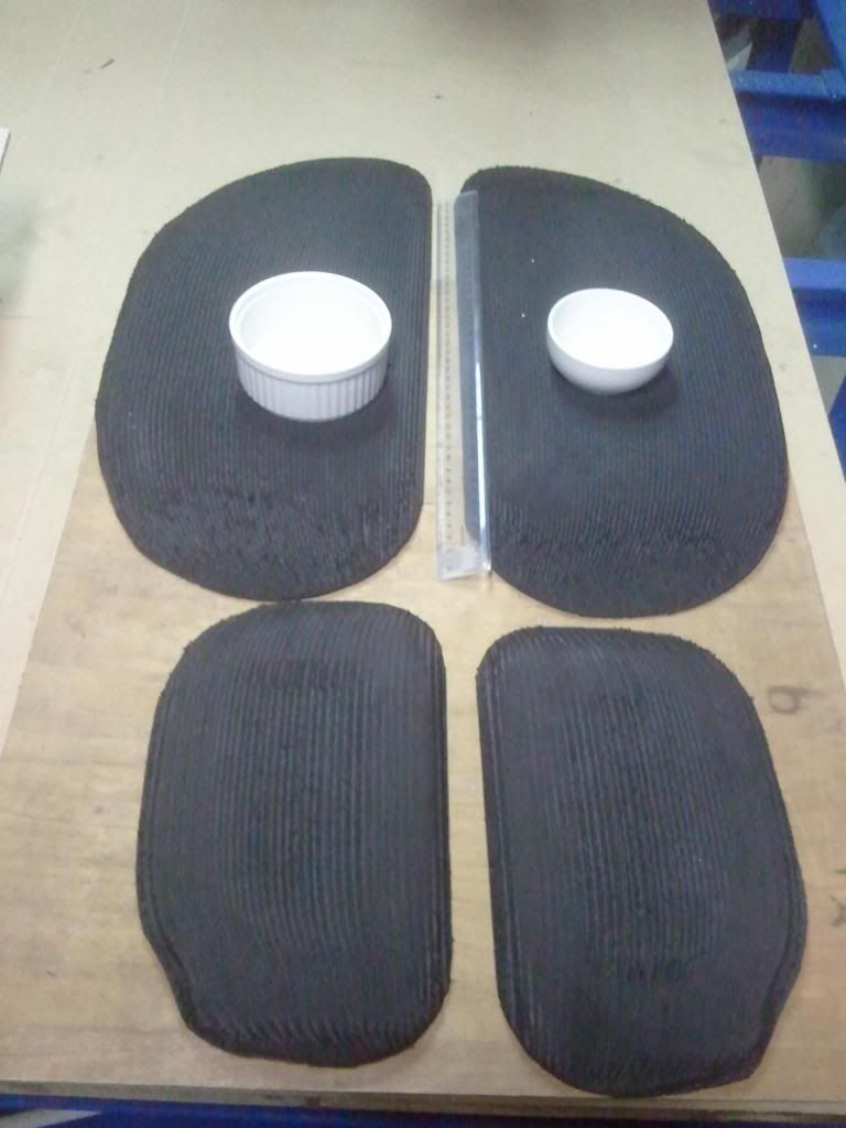 Set of pads