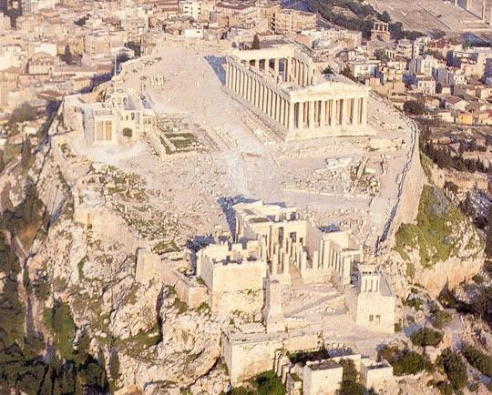 A Acrópole de Atenas