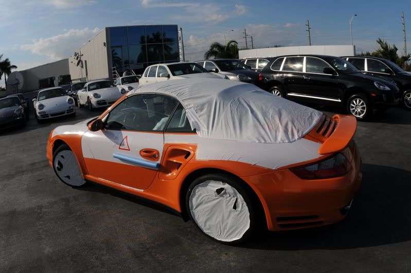 2008 Porsche Turbo Cabrio Paint Perfection Protection