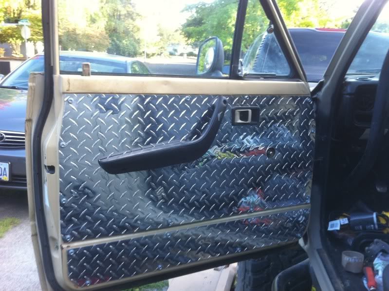1986 Toyota pickup interior door panels