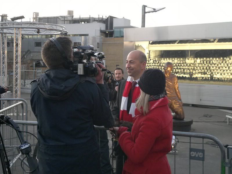 Arsenal CEO Ivan Gazidis - back on Tony Attwood's Christmas card list