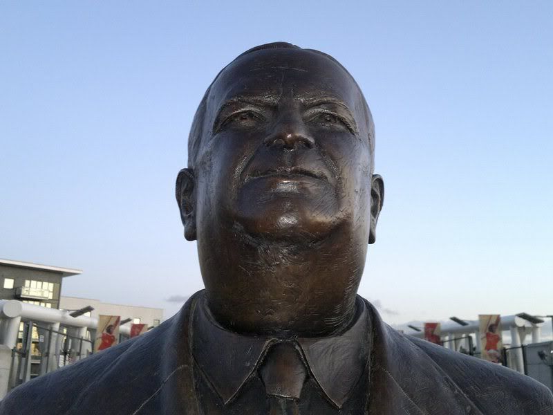 Herbert Chapman - a close up of the great man