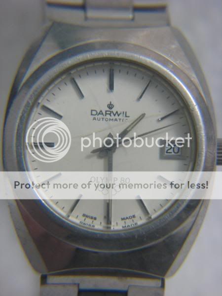 DARWIL AUTOMATIC OLYMPIC 1980 DATE WATCH SWISS  