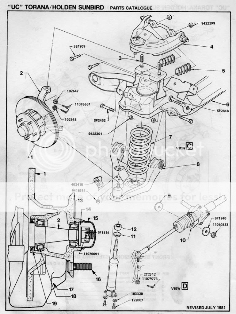 Steering Rack Bushes - Suspension & Steering - GMH-Torana