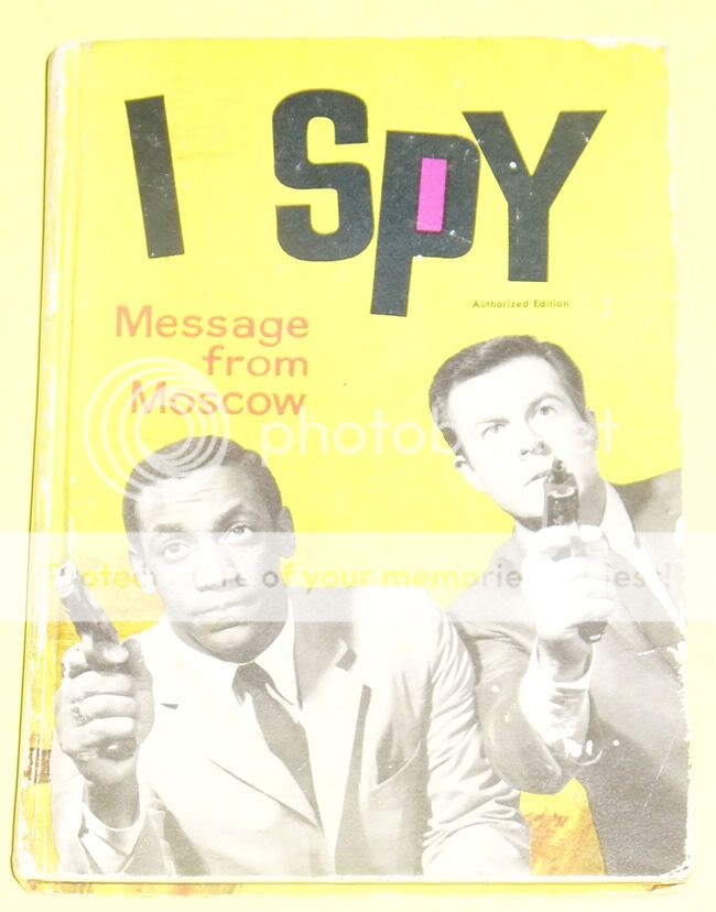 I Spy Message From Moscow 1966 Whitman Juvenile Book Nice Cover Illus See Ebay