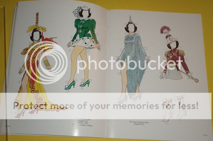 Judy Garland Paper Dolls 1982 Wizard of Oz/Musical Costumes Uncut