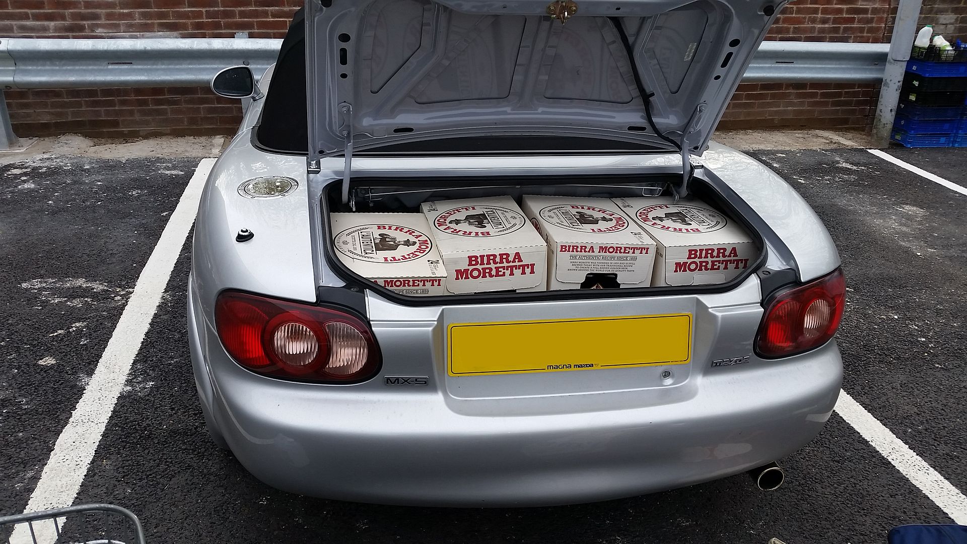 NBFL with a boot full of beer!